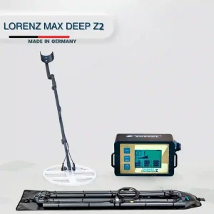 Lorenz Max Deep Z2 metal detector with control unit and search coil