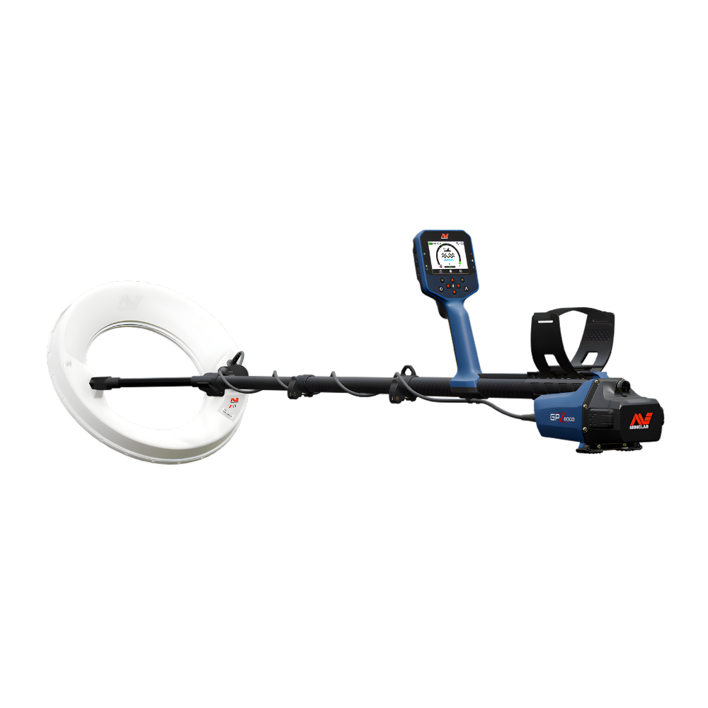 Minelab GPZ 8000 gold detector with search coil and control unit