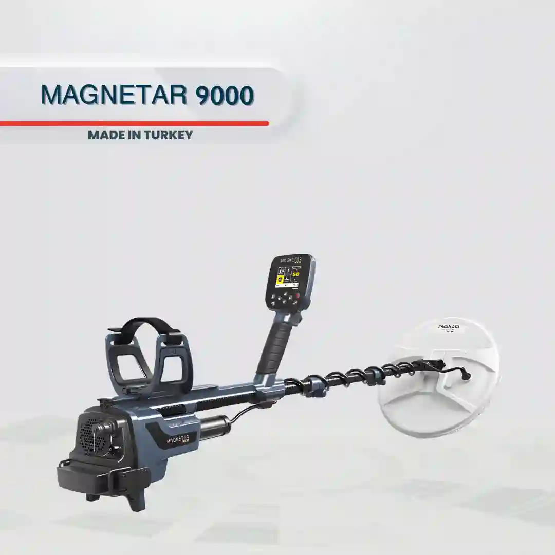 Professional Best Metal Detectors | Latest Models & Brands Nokta MAGNETAR 9000 gold detector with search coil and control unit