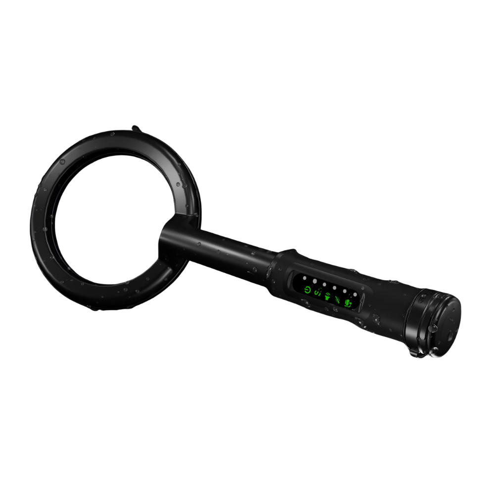 Professional Best Metal Detectors | Latest Models & Brands iQ Detect handheld metal detector with search coil for treasure hunting