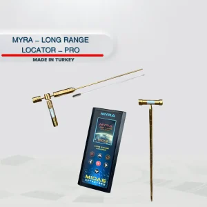 Midas Myra Pro Long Range Gold Locator with antennas and control unit