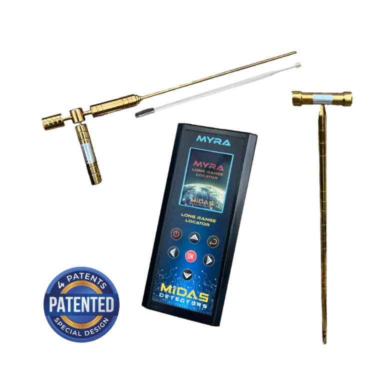 Professional Best Metal Detectors | Latest Models & Brands Midas Myra Pro Long Range Gold Locator for gold, metals, cavities and underground targets